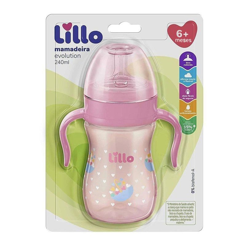 mamadeira-lillo-super-evolution-primeiros-passos-com-alca-silicone-menina-240ml