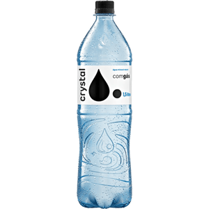 Agua Mineral Crystal com gás 1,5L