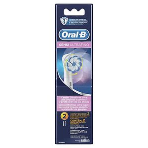 Refil Para Escova De Dente Eletrica Oral-B Sensi Ultrafino Com 2 Unidades