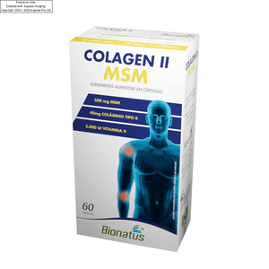 Colagen Ii Msm COM 60 comprimidos