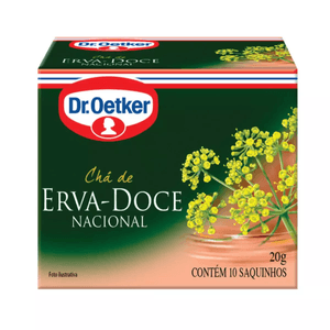 CHA DR OETKER ERVA DOCE COM 10 SACHES