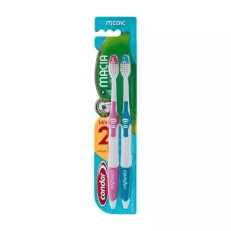 escova-dental-condor-flex-macia-leve-2-pague-1