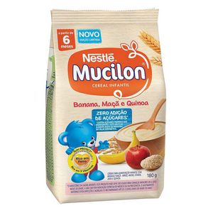CEREAL MUCILON BANANA, MAÇA E QUINOA 180G