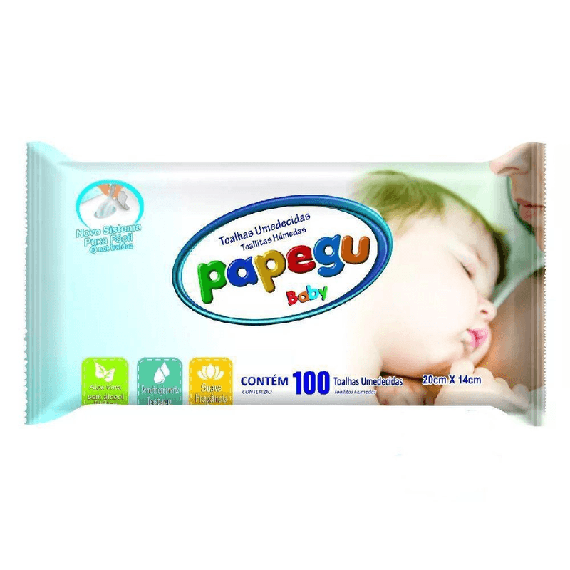 lenco-umedecido-papegu-com-100-unidades