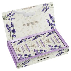 KIT MEMPHIS SABONETE LAVANDA CLASSICA 130G COM 3 UNIDADES
