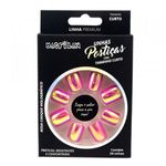 unha-postica-macrilan-holografica-curto-rosa-com-24-unidades
