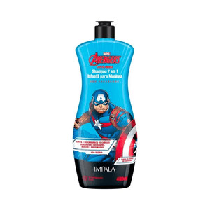 SHAMPOO IMPALA AVENGERS 2 EM 1 CAPITAO AMERICA 400ML