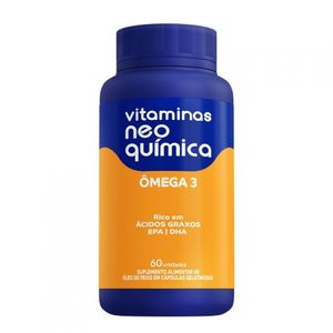 Vitaminas Neo Química Omega 3 1.000mg com 60 comprimidos