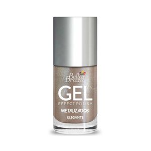 ESMALTE GEL BELLA BRAZIL METALIZADOS ELEGANTE 8ML