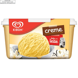 Sorvete Kibon Cremosissimo Creme 1,5L
