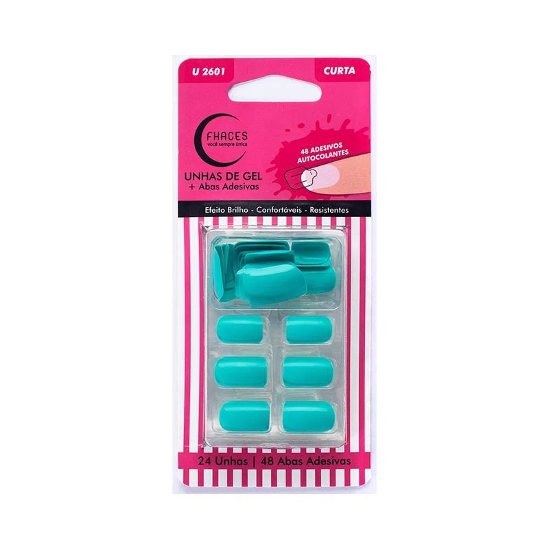 unha-postica-fhaces-gel-azul-com-24-unidades