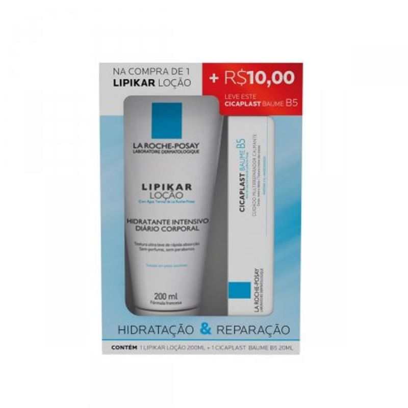 kit-la-rocheposay-lipikar-locao-200mlcicaplast-baume-b5-20ml