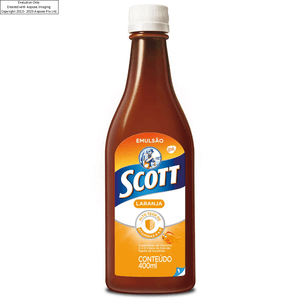 Emulsao Scott Laranja 400Ml
