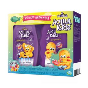 Kit Acquakids Shampoo+Condicionador Tutti Frutti 250ml