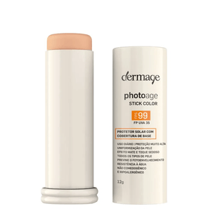 PROTETOR SOLAR FACIAL DERMAGE PHOTOAGE STICK COR B CLARO FPS99 12G