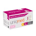 agulha-caneta-uniqmed-4mm-33g-com-100-unidades