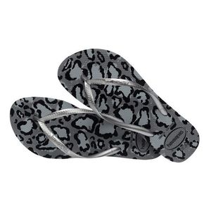 CHINELO HAVAIANAS SLIM GLOSS CINZA AÇO 39/40