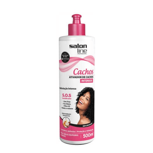 Ativador De Cachos Salon Line S.O.S Intensos Mel 500Ml