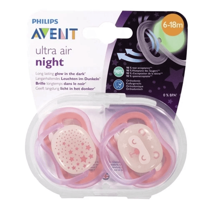 chupeta-avent-ultra-air-night-rosa-618-meses