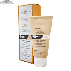 Protetor Solar Ensolei Extreme Color Bege Claro Profuse Fps90+ 50g