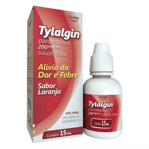 Tylalgin Laranja 200Mg/Ml Gotas 15Ml