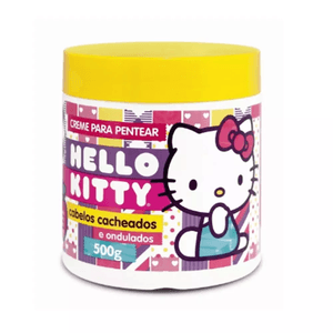 CREME DE PENTEAR HELLO KITTY CACHEADOS 500G