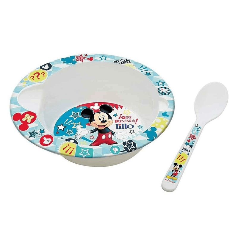 prato-lillo-disney-mickey-com-colher-r304121