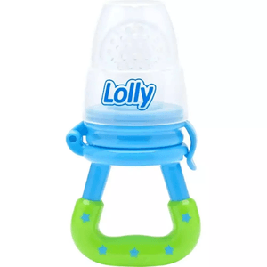 Alimentador Lolly Infantil Azul Baby Silicone