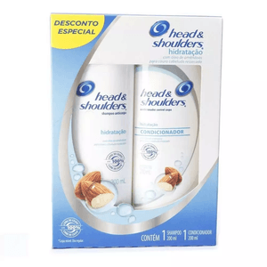 KIT HEAD & SHOULDERS HIDRATAÇAO SHAMPOO+CONDICIONADOR 200ML