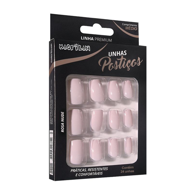 unha-postica-macrilan-premium-medio-rosa-nude-com-12-unidades