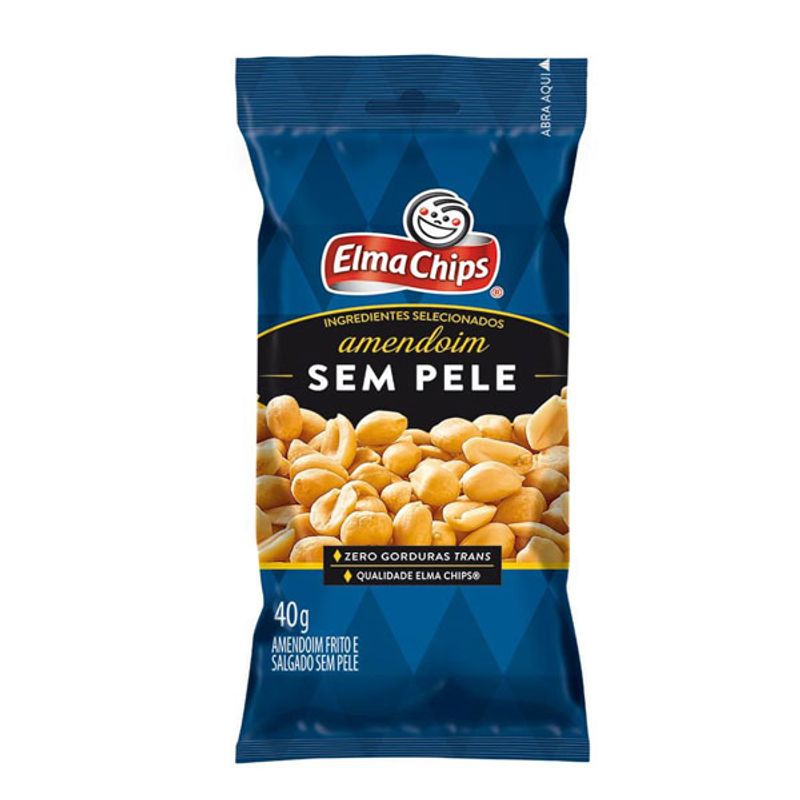 amendoim-elma-chips-frito-salgado-sem-pele-40g