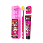 kit-dentalclean-romero-britto-com-escova-de-dentefio-dental-25mgel-dental-50g
