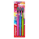 escova-dental-colgate-ultra-soft-com-3-unidades
