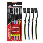 escova-dental-colgate-slim-soft-black-com-4-unidades