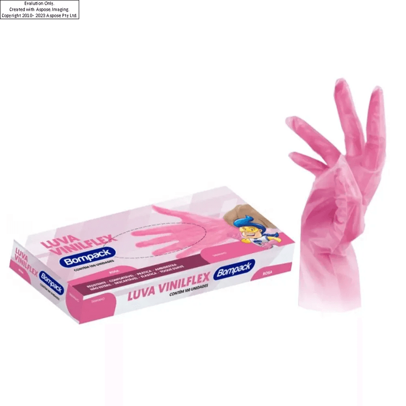 luva-bompack-viniflex-rosa-m-com-100-unidades