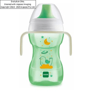 Copo De Treinamento Mam Fun To Drink Night Com Alça Neutro 270Ml
