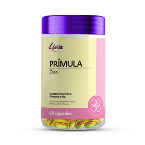 LIVVA OLEO DE PRIMULA 500MG COM 60 COMPRIMIDOS
