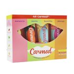 kit-carmed-protetor-labial-sabores-10g-com-4-unidades