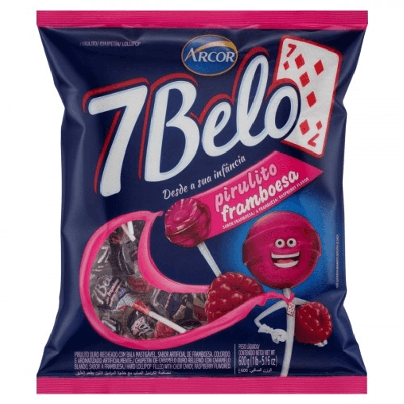 pirulito-7-belo-framboesa-600g