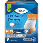 fralda-tena-dermacare-pants-pm-com-8-unidades