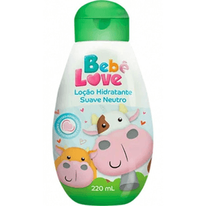 Loçao Hidratante BebE Love Suave Neutro 220ml
