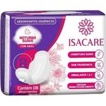 absorvente-noturno-isacare-cobertura-suave-com-abas-com-8-unidades