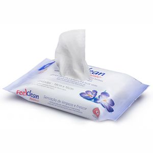 lenço umedecido Intimmo Feelclean Uso Diario Com 16 Unidades