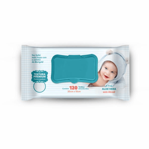 LENÇO UmedecidO Marigold Baby Premium COM 120 UNIDADES