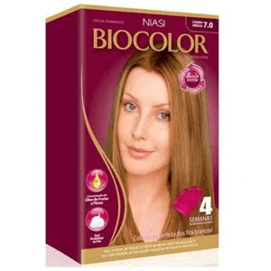 tintura Biocolor Coloraçao Mini Louro Arraso 7.0