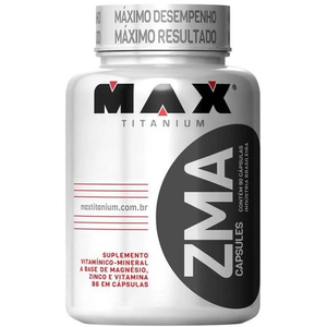 Zma Capsules Max Titanium Com 90 Comprimidos