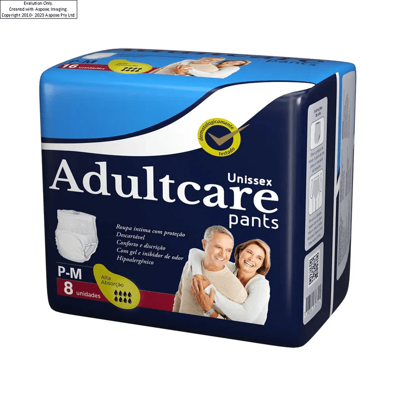 fralda-geriatrica-adultcare-pants-unissex-pm-com-8-unidades