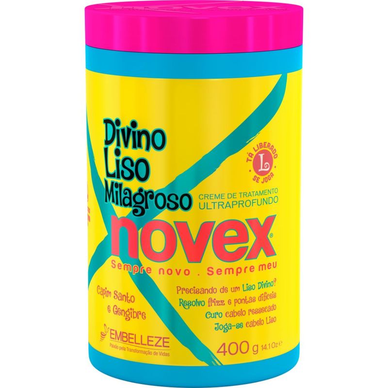creme-de-tratamento-novex-divino-liso-milagroso-400g