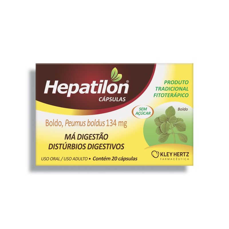 hepatilon-134mg-com-20-comprimidos