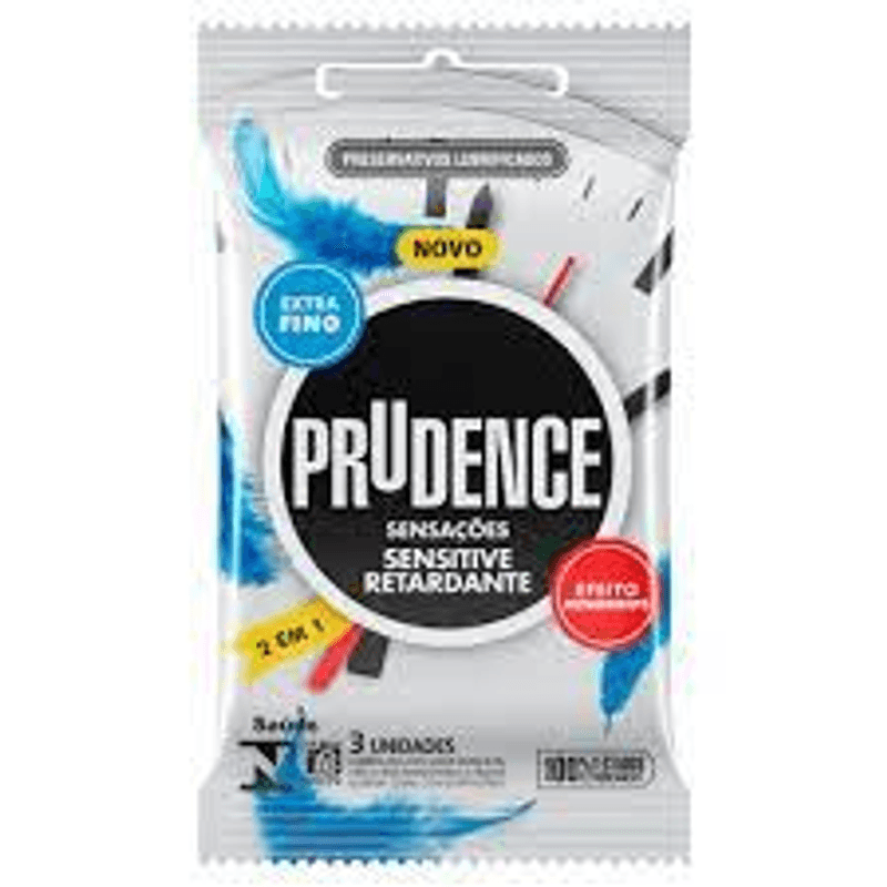 preservativo-prudence-sensitive-retardante-com-3-unidades